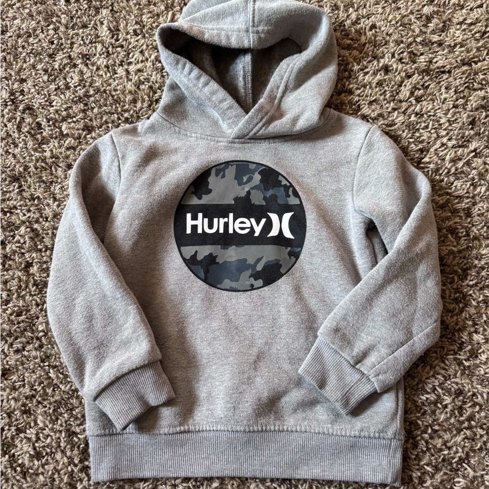 Hurley Kids Grey Hoodie